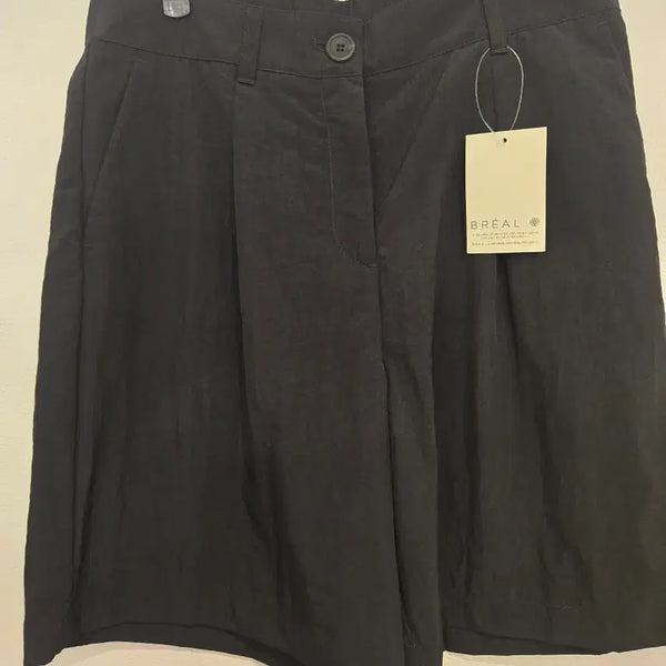 [BUNJANG] Breial Black Pinched Pleats Texture Culottes Pants / 브레알 블랙 핀턱 바스락 큐롯팬츠 77 (새상품)3종중택