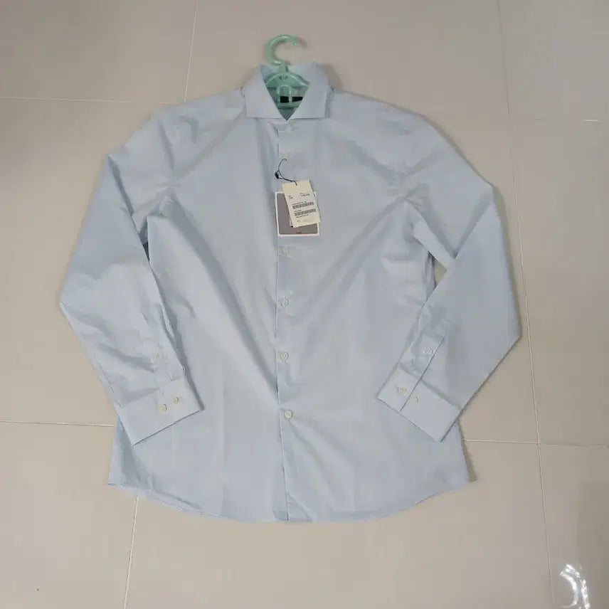 [BUNJANG] TNGT Men's Sky Blue Shirt / TNGT 남성 셔츠 하늘색 새 옷