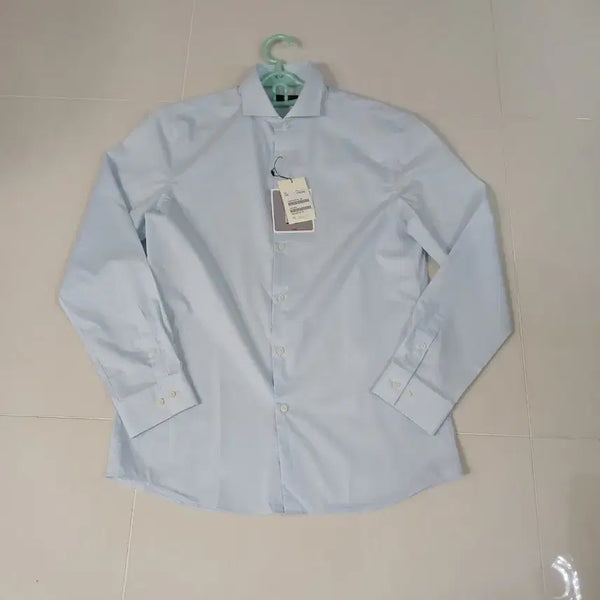 [BUNJANG] TNGT Men's Sky Blue Shirt / TNGT 남성 셔츠 하늘색 새 옷