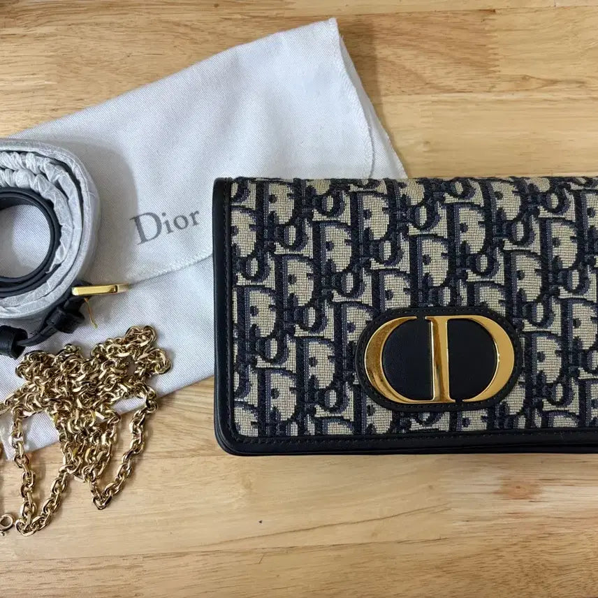 [BUNJANG] Dior Montaigne Oblique Mini Bag Two-Way / 디올 투인원 몽테인 오블리크 미니백