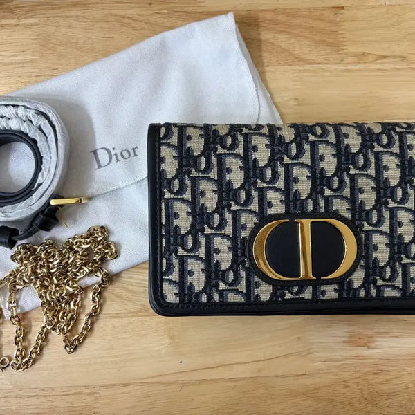 [BUNJANG] Dior Montaigne Oblique Mini Bag Two-Way / 디올 투인원 몽테인 오블리크 미니백