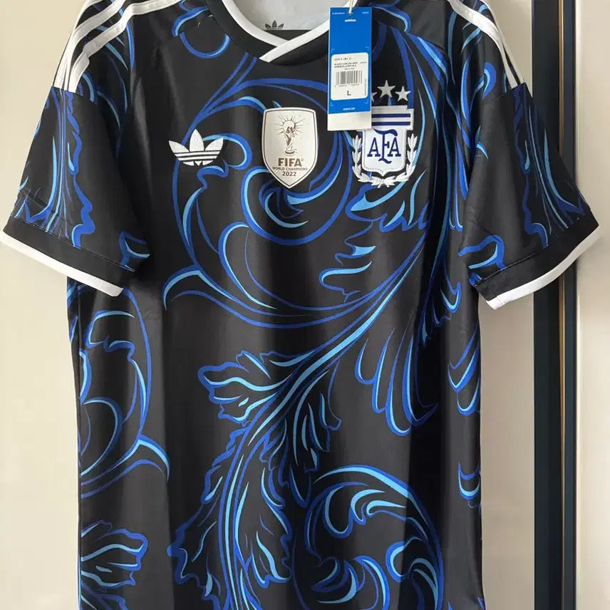 [BUNJANG] Argentina Away Jersey Lionel Messi Size M (26-28) / 26-28 아르헨티나 어웨이 유니폼 메시 사이즈