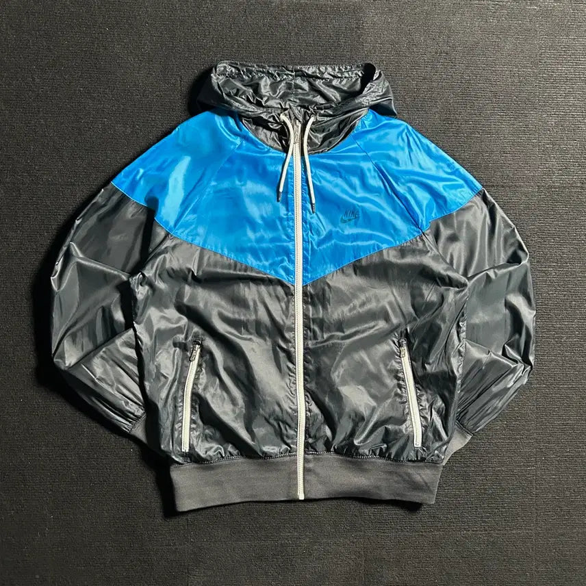 [BUNJANG] Nike Blue Windrunner Jacket / 나이키 블루 윈드러너 바람막이 자켓