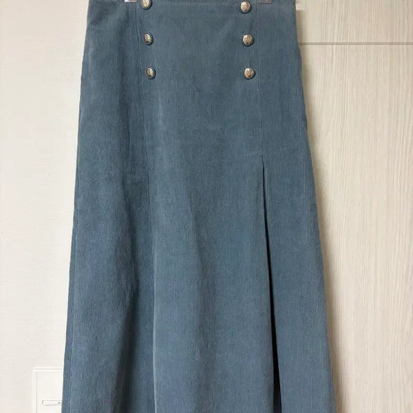 [BUNJANG] Mine by Handsome Corduroy Skirt Size 64 / 한섬 마인 코듀로이 스커트 64