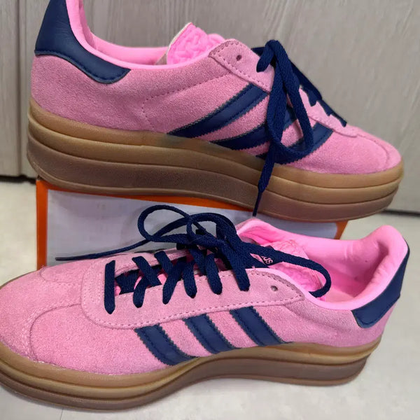 [BUNJANG] Adidas Gazelle Bold Pink Glow Victory Blue / 아디다스 가젤 볼드 핑크 글로우 빅토리 블루