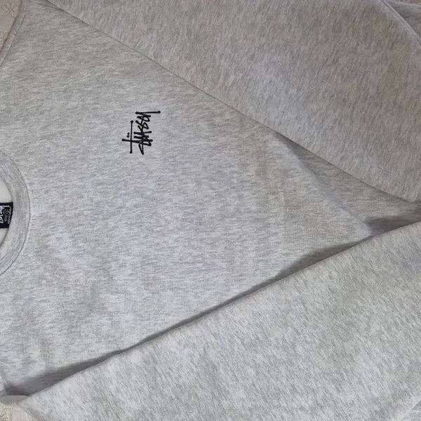 [BUNJANG] Stussy Ash Crewneck Sweatshirt / 스투시 맨투맨 애쉬 정품