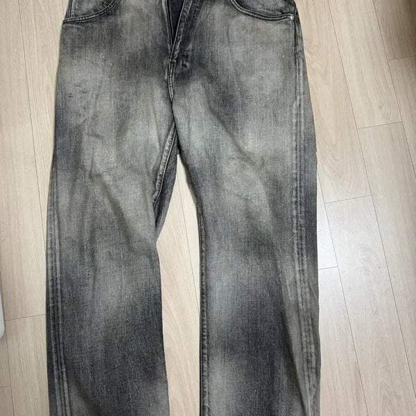 [BUNJANG] Anselm Used Straight 5-Pocket Denim Pants / [2] 안셀름 used straight 5p denim pants