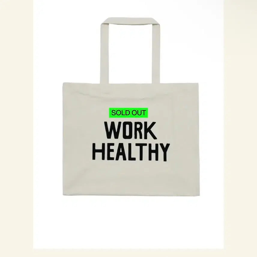 [BUNJANG] Collect Piece WORK HEALTHY MARKET BAG / 컬렉트피시스 WORK HEALTHY MARKET BAG