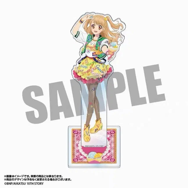 [BUNJANG] Aikatsu! I Am Star! Acrylic Standee & Badge Bundle Set / 아이카츠 아이엠스타 아크릴 일괄