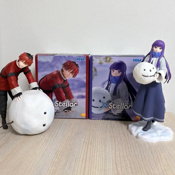 [BUNJANG] Frieren: Beyond Journey's End Frieren Snow Play Stella Figure (Unsealed) / 개봉) 장송의 프리렌 눈놀이 스텔라 피규어