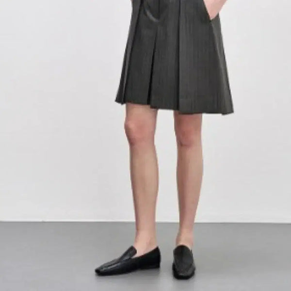 [BUNJANG] System Belted Bermuda Shorts / 한섬 시스템 벨티드 버뮤다 팬츠 64