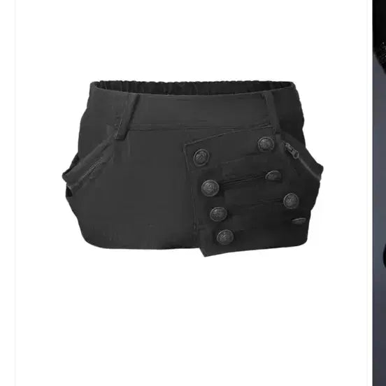 [BUNJANG] Double Punch Napoleon Skirt Black / 반택포)DOUBLE PUNCH 더블펀치 Napoleon Skirt