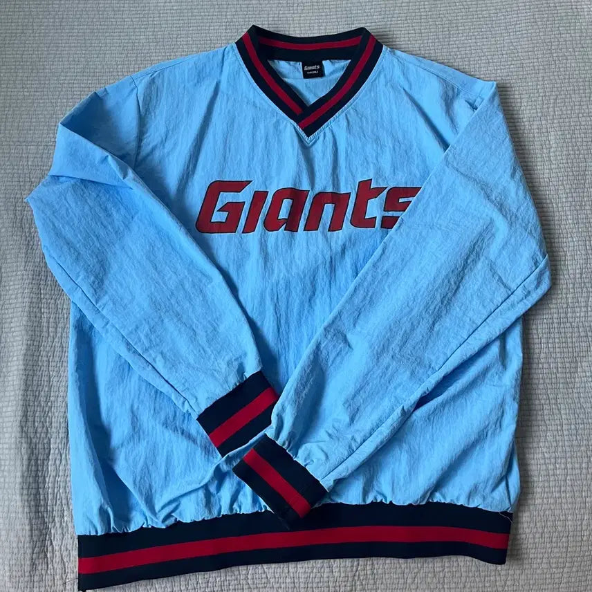 [BUNJANG] Lotte Giants Bala Windbreaker Jersey 2XL / 롯데자이언츠 바다 유니폼 2xl 110 판매합니다