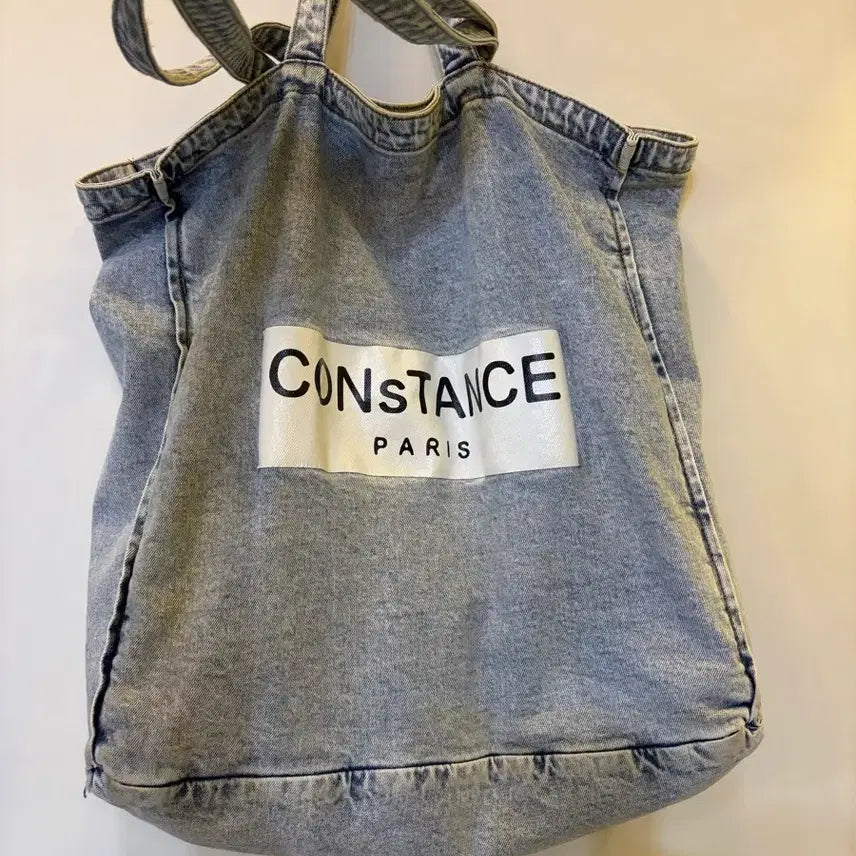 [BUNJANG] Constance Paris Denim Tote & Shoulder Bag / 컨스턴스 파리 데님 토트&숄더백