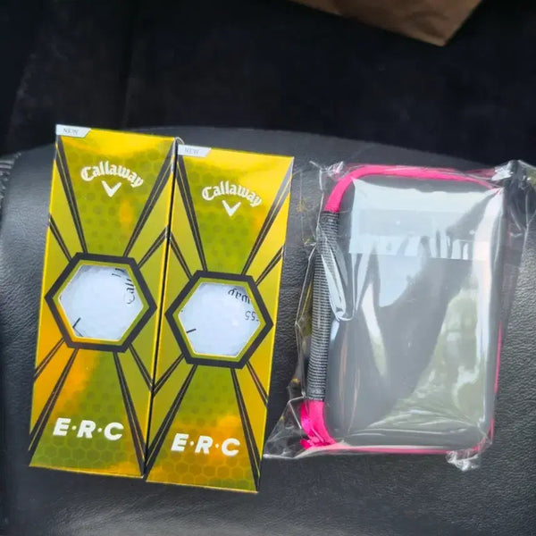 [BUNJANG] Callaway ERC Golf Balls (2 Boxes) + Pouch Set / 캘러웨이 ERC 골프공 2박스 + 파우치