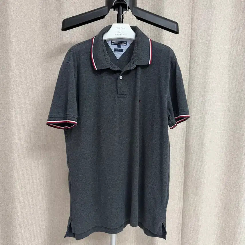 [BUNJANG] Tommy Hilfiger Men's Short Sleeve T-Shirt L / 타미힐피거 남자 반팔 L