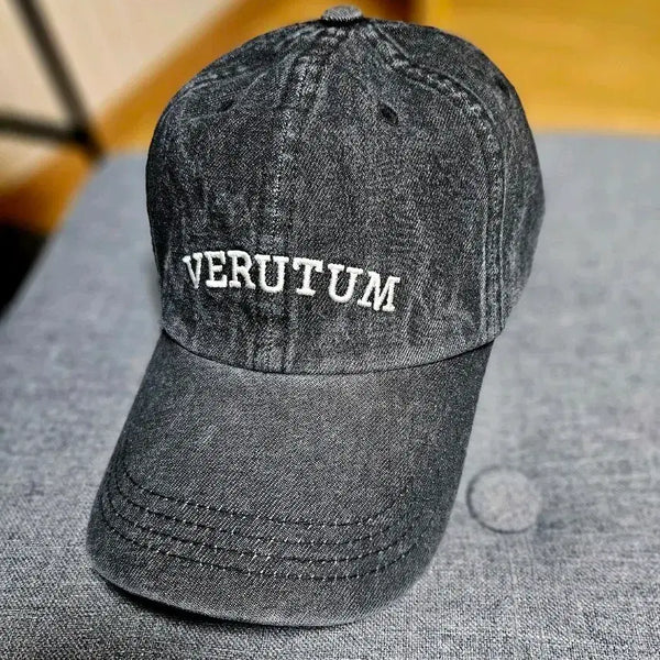 [BUNJANG] Verutum Ivy League Denim Ball Cap / 새제품) 베루툼 아이비리그 볼캡 데님 모자