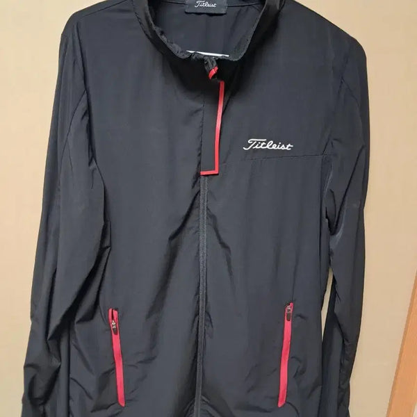 [BUNJANG] Titleist Golf Spring/Summer Windbreaker Black / 타이틀리스트 골프 봄 여름 바람막이 블랙 95~100