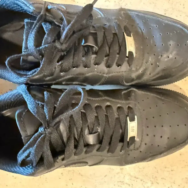 [BUNJANG] Nike Air Force 1 Low Triple Black 260 / 나이키 에어포스 1 로우 트리플 블랙 260