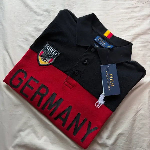 [BUNJANG] Polo Ralph Lauren Big Pony Germany National Team Polo Shirt / XL, 택 있는 새제품) 폴로 랄프로렌 빅포니 독일 PK티 카라티