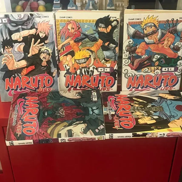 [BUNJANG] Naruto Manga Volumes 1, 2, 69, 70, 71 Bundle / 나루토 만화책 일괄
