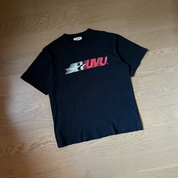 [BUNJANG] UVU Chicago 25 T-Shirt White Black / UVU 시카고 25 티셔츠 화이트 블랙