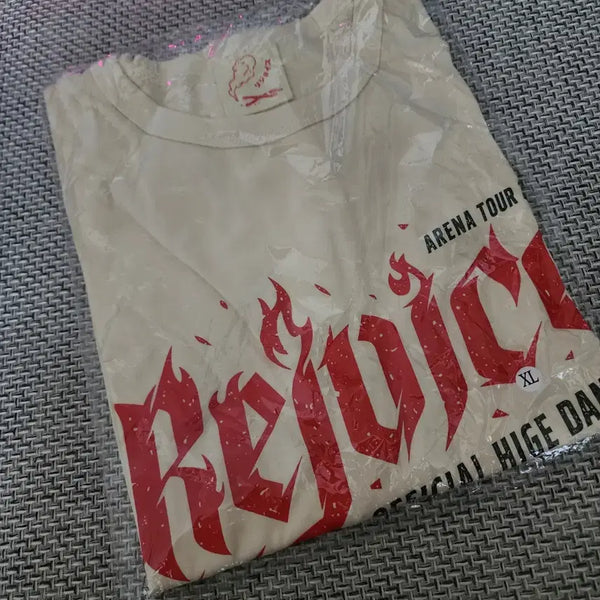 [BUNJANG] Official HIGE DANJI 2024 Tour 'Rejoice' T-Shirt XL / 히게단 2024 Rejoice 내한 티셔츠 XL