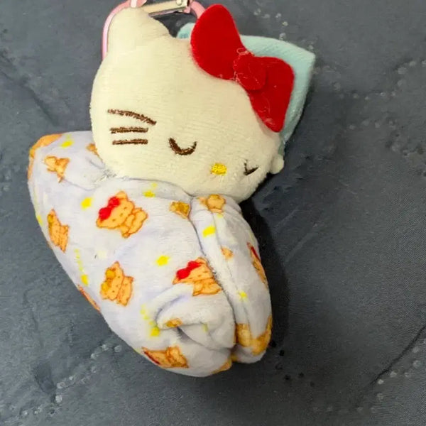 [BUNJANG] Hello Kitty Pajamas Keychain / 헬로키티 키링