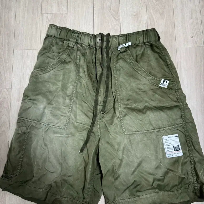 [BUNJANG] Mihara Yasuhiro Shorts Olive / [48] 미하라야스히로 쇼츠 올리브