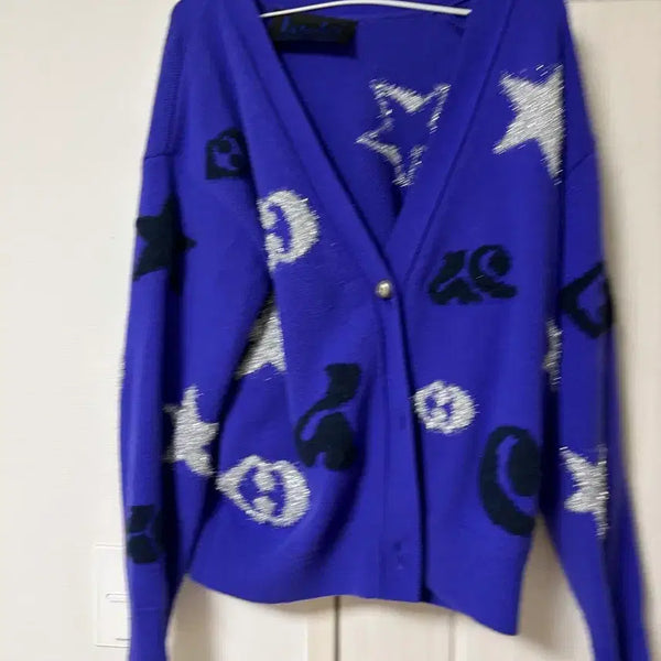 [BUNJANG] Lucky Chouette Holiday Cardigan / 럭키슈에뜨 홀리데이 가디건