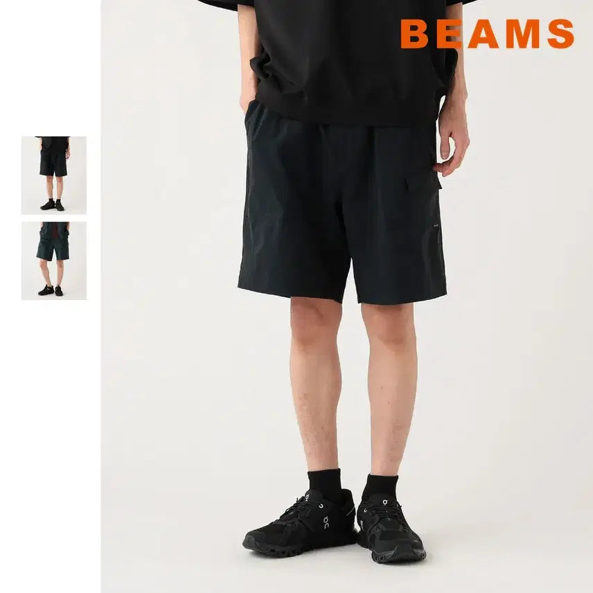 [BUNJANG] BEAMS Heart Quick Dry Waterproof Shorts / 빔즈 하트 퀵드라이 워터프루프 셔츠