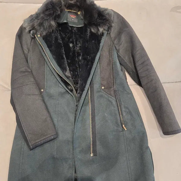 [BUNJANG] JISEN Natural Fur Coat / 지센 천연 모피 코트