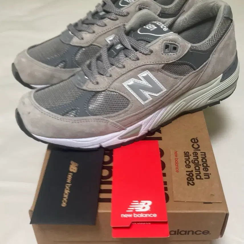 [BUNJANG] New Balance 991 Grey M991GL / [265] 뉴발란스 991 그레이[M991GL]