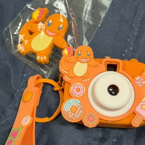 [BUNJANG] Olive Young Collaboration Charmander Camera Keyring / 올리브영 콜라보 파이리 카메라 키링