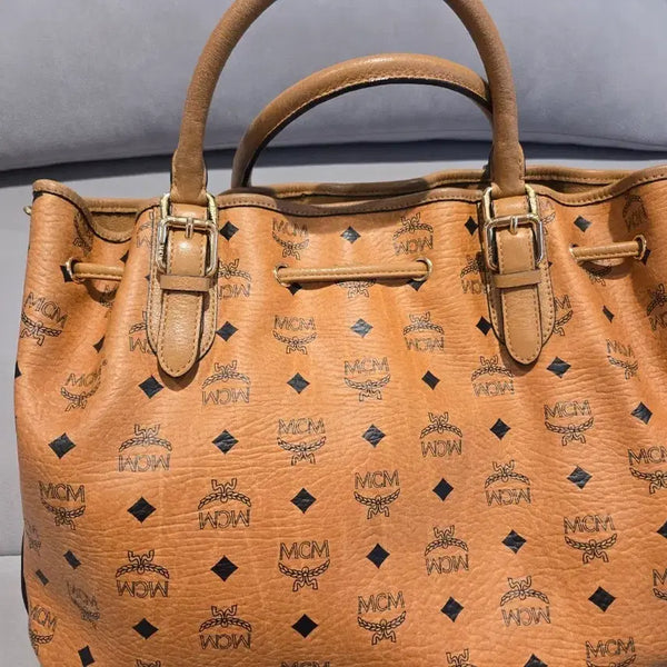 [BUNJANG] MCM Leather Shoulder Bag / 엠씨엠 정품가방
