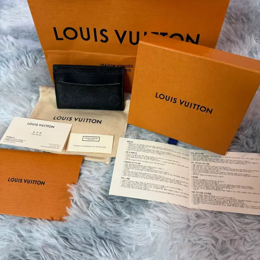 [BUNJANG] Louis Vuitton Eclipse Monogram Card Holder / [풀구성/정품]루이비통 이클립스 모노그램 카드지갑