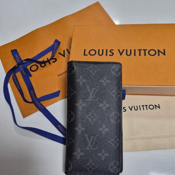 [BUNJANG] Louis Vuitton Monogram Eclipse Long Wallet / 루이비통 모노그램 이클립스 장지갑
