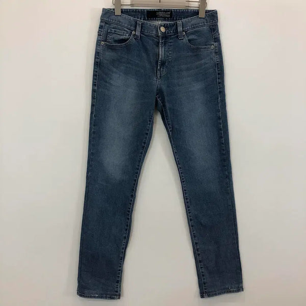 [BUNJANG] Guess Patch Logo Indigo Denim Jeans 29 / 게스 패치로고 인디고 데님진 29 인치