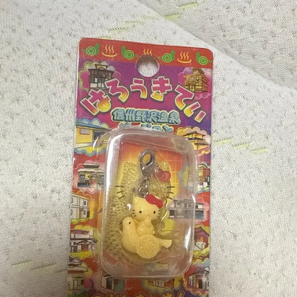 [BUNJANG] Sanrio Hello Kitty Japan Exclusive Bessho Onsen Strap (Sealed) / 산리오 헬로키티 일본 한정 벳쇼온천 스트랩 미개봉