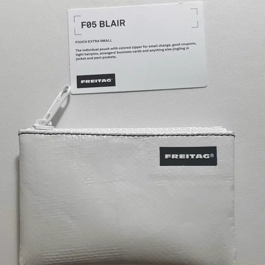 [BUNJANG] Freitag F05 Blair Pouch White / 프라이탁 F05 BLAIR 파우치 화이트 올흰 블레어