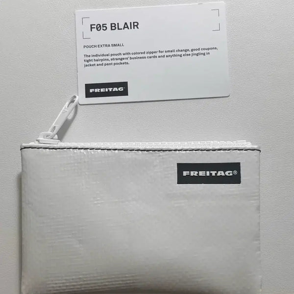 [BUNJANG] Freitag F05 Blair Pouch White / 프라이탁 F05 BLAIR 파우치 화이트 올흰 블레어