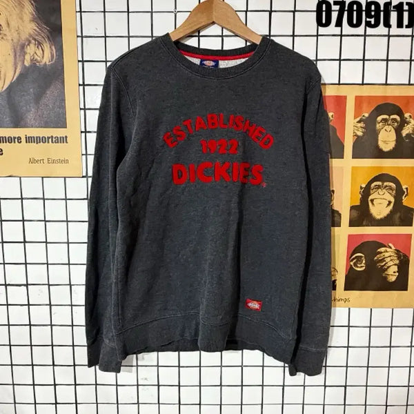 [BUNJANG] Dickies Sweatshirt Dark Grey (M) / 디키즈 맨투맨 다크 그레이 M