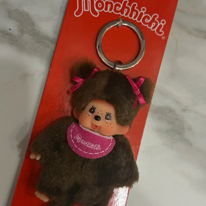 [BUNJANG] Mini Monchhichi Keychain / 미니 몬치치 키체인 키링 새상품