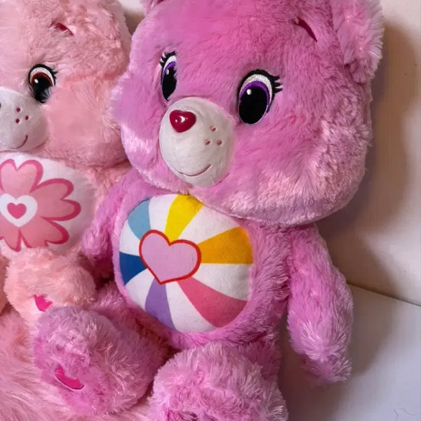 [BUNJANG] Vintage Japanese Care Bears Hopeful Heart Bear Plush Pink 60cm Large / 빈티지 일본 케어베어 호프풀 하트베어 인형 핑크 60cm 중대형 봉제인형