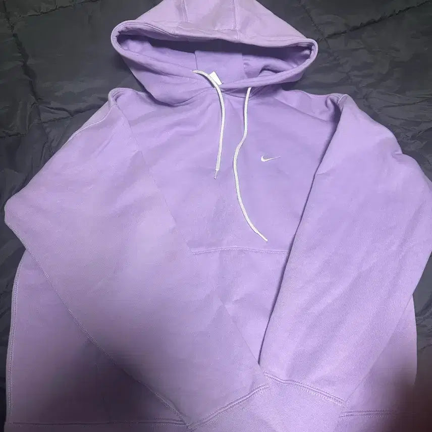 [BUNJANG] Nike NRG Swoosh Hoodie Purple L / 나이키 / 새상품 NRG 스우시 후드 보라 / L