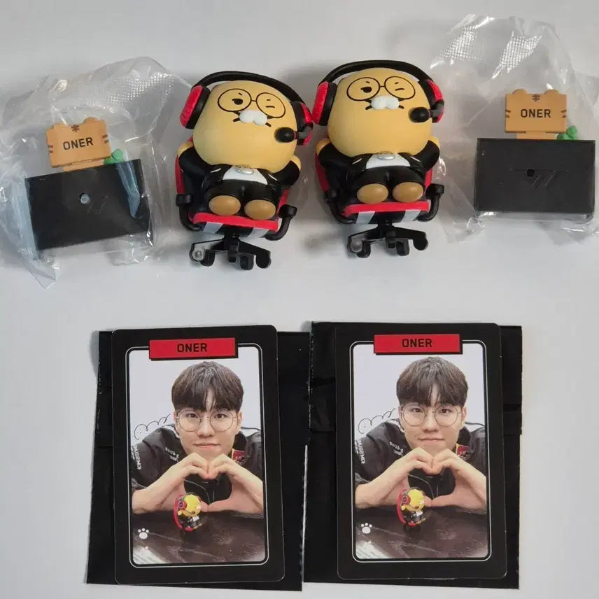 [BUNJANG] T1 Chunsik Figure Photocard / T1 티원 춘식이 피규어 포카 오너 oner 판매