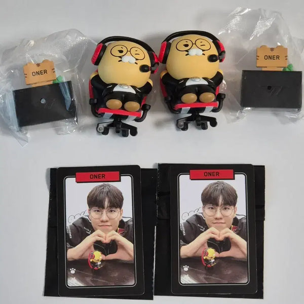 [BUNJANG] T1 Chunsik Figure Photocard / T1 티원 춘식이 피규어 포카 오너 oner 판매