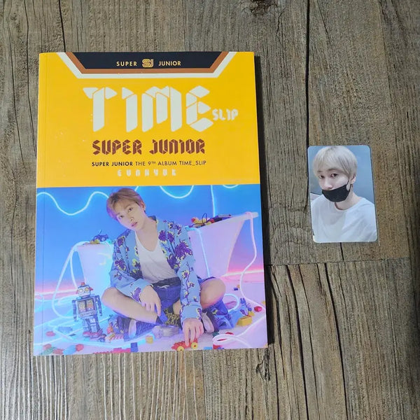[BUNJANG] Super Junior 9th Album Time Slip Eunhyuk Photocard Bundle Set / 슈퍼주니어 9집 타임슬립  은혁 포카포함 판매 양도 합니다