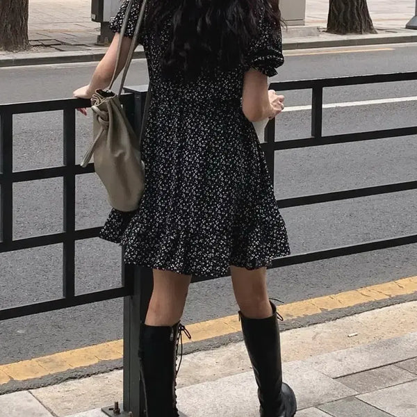 [BUNJANG] Yurie Miel Frill Dress / 유리에 미엘 프릴 원피스