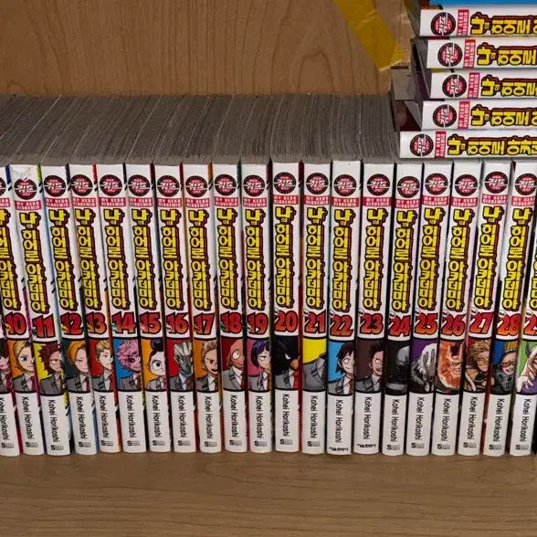 [BUNJANG] My Hero Academia Manga Volumes 1-42 (Excluding Volume 41) Bundle Set / 나의 히어로 아카데미아 만화책 1권 ~ 42권 전권 일괄(41권 제외)